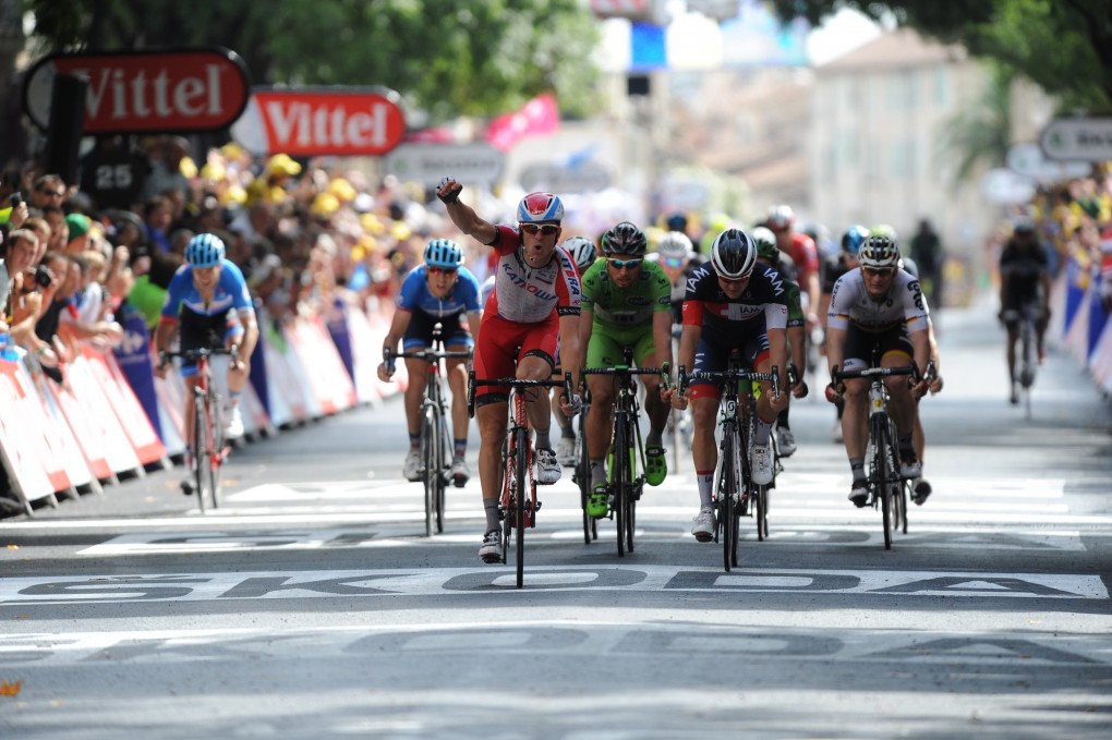 Alexander kristoff gewinnt die 15. Etappe der Tour. (Foto: Sirotti)
