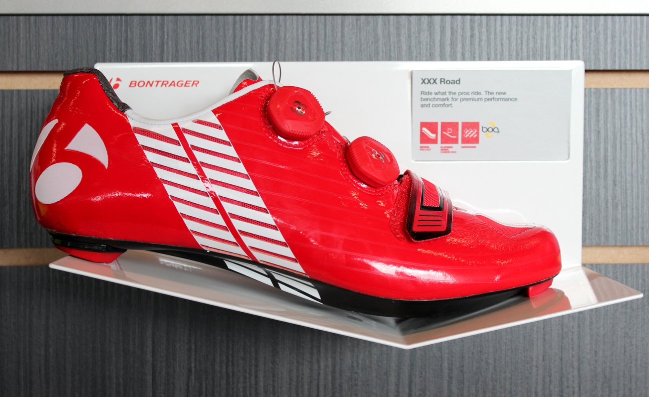 Wer einen wirklichen Profi-Schu tragen will, ist mit dem Griff zum Bontrager XXX Rennradschuh gut beraten.