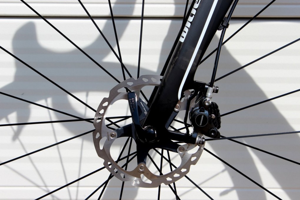 Die Scheibenbremse vom Cento 1 gefällt uns sehr gut.