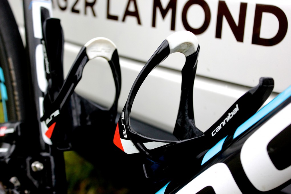 Die Elite Cannibal Flaschenhalter werden von 10 der 16 Teams bei der Tour de France verwendet.