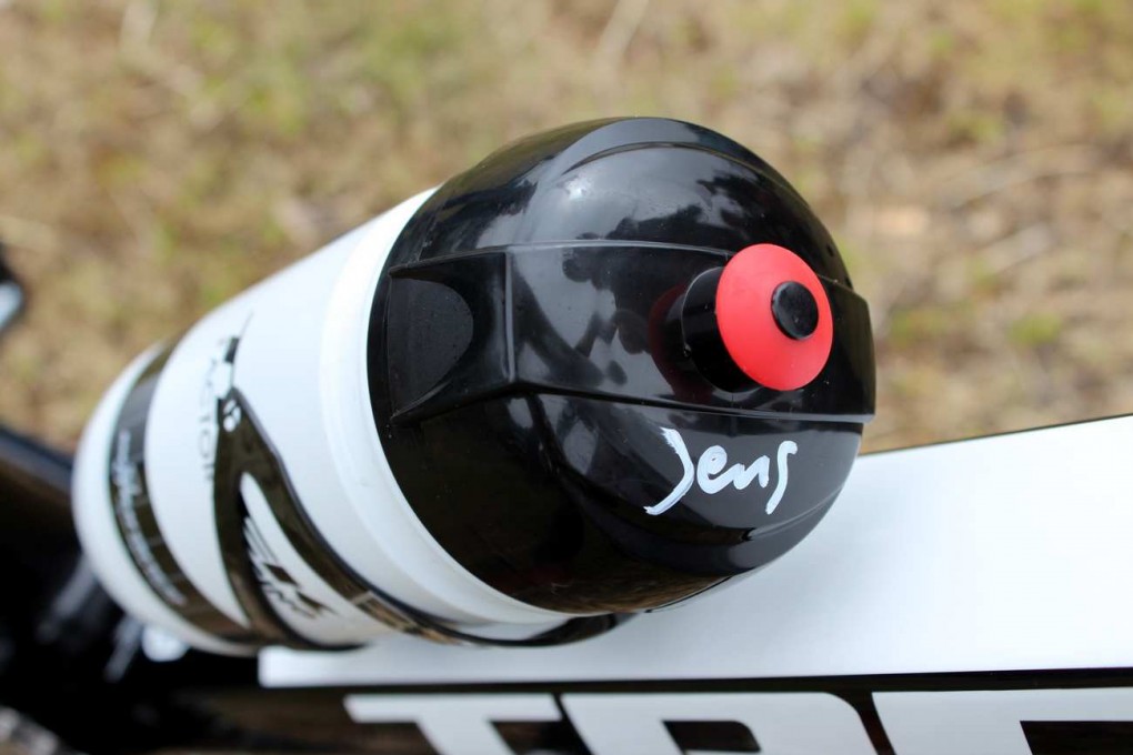 Tour de France 2014, Jens Voigt, Trinkflasche