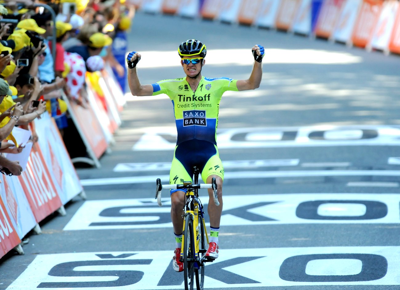 Rogers gewinnt 16. Etappe der Tour de France 2014. (Foto: Sirotti)