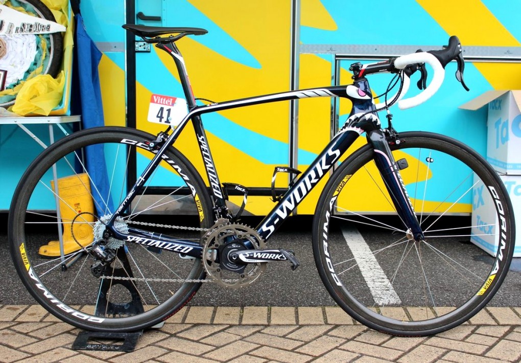 Nibalis Nickname ist der Hai von Messina. So produzierte Specialized ein spezielles Hai-Design für sein S-Works Tarmac.