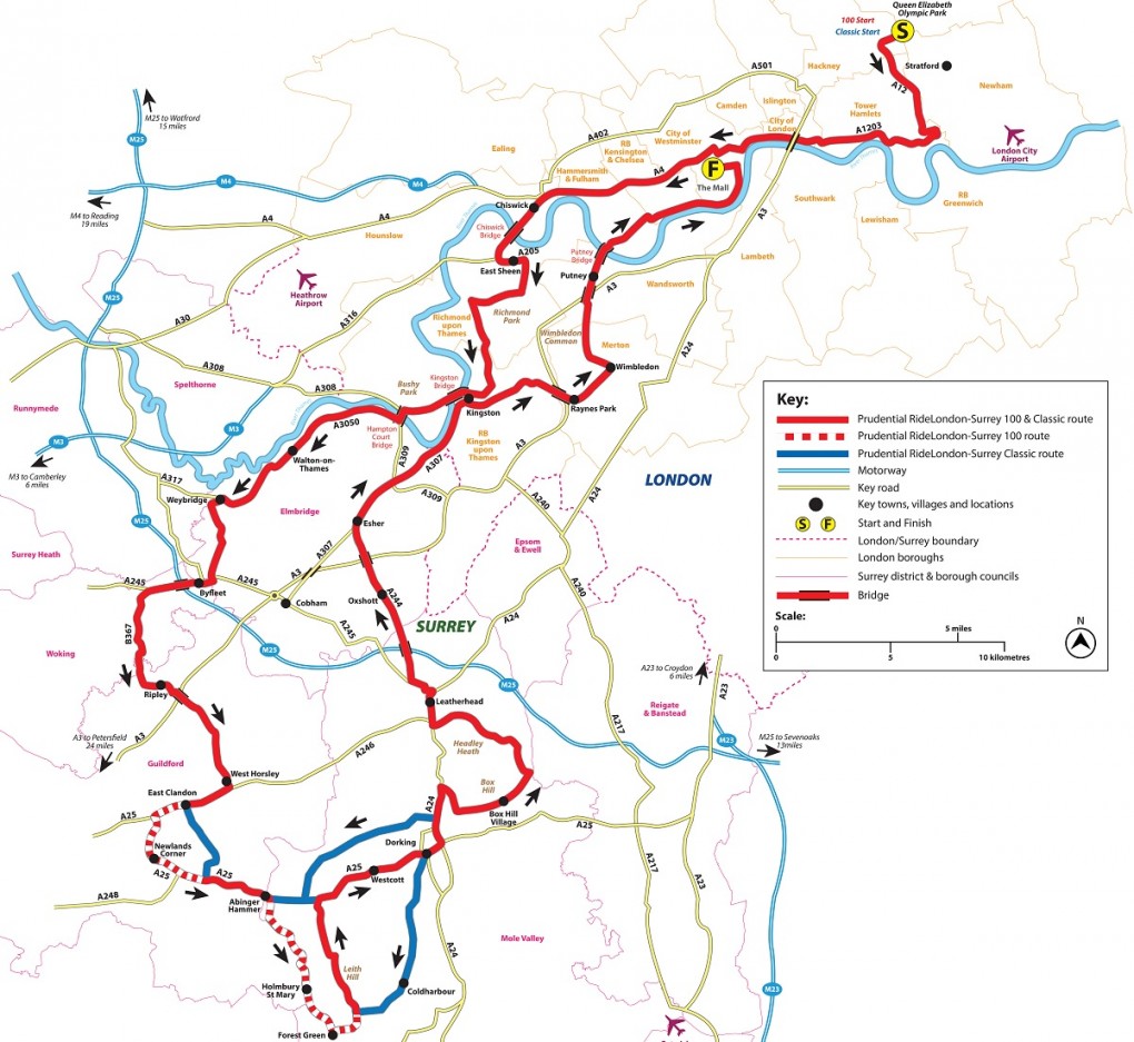 Informiere dich im Vorfeld über die Strecke.