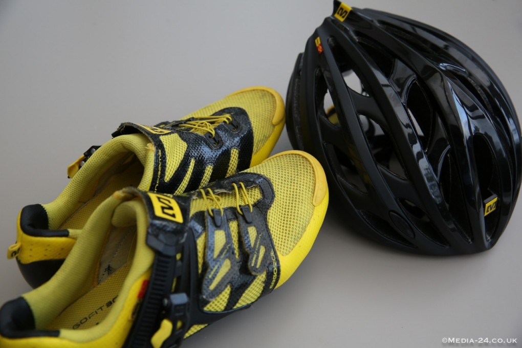 Du solltest weder Schuhe noch deinen Helm vergessen. (Foto: Media24)