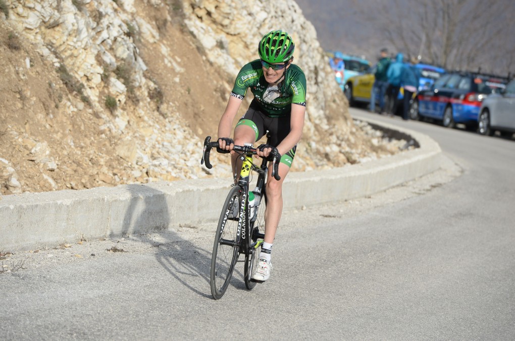 Romain Sicard könnte sich mit einem Ausbruch und dem starken Team Europcar das Bergtrikot sichern. (Foto: Sirotti)