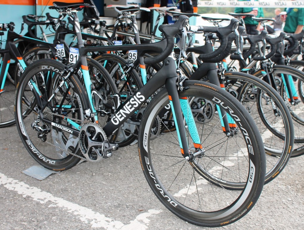 Tom Stewarts genesis Zero Team stand im Fokus der Aufmerksamkeit was das Madison-Genesis-Team vor der 3. Etappe der Tour of Britain angeht.