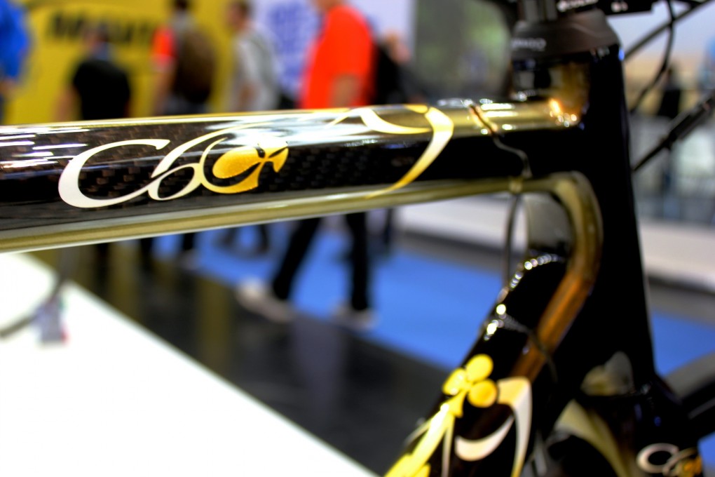 Das C60 ist Colnagos Spitzenmodell und wurde auf der Eurobike mit auffälliger Lackierung vorgestellt.