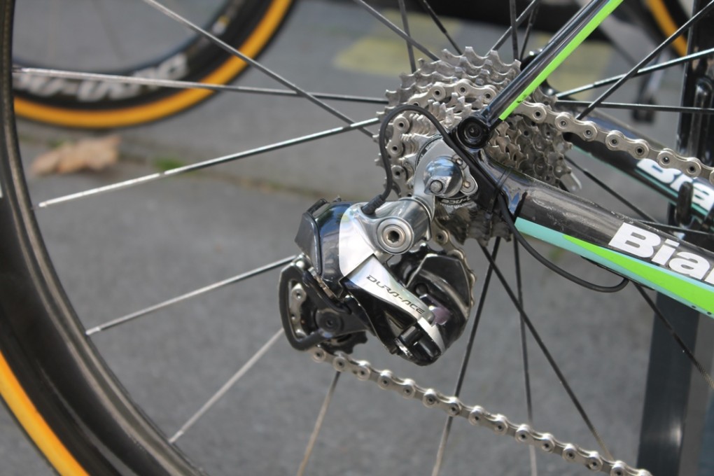 An Flens` Bike finden wir eine Shimano Dura-Ace Di2-Gruppe.