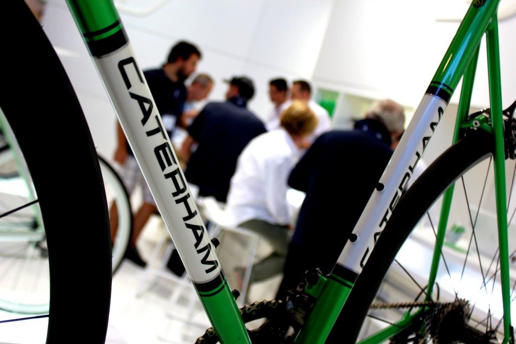 Welches Rad würde wohl ein Besitzer eines Caterham 7 fahren? Ingenieur Marc Visher ist sich sicher: das Fairspear.