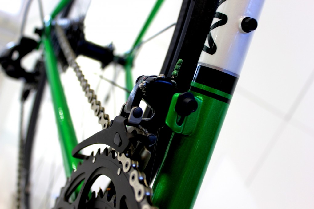 Befestigung der Super Record RS.