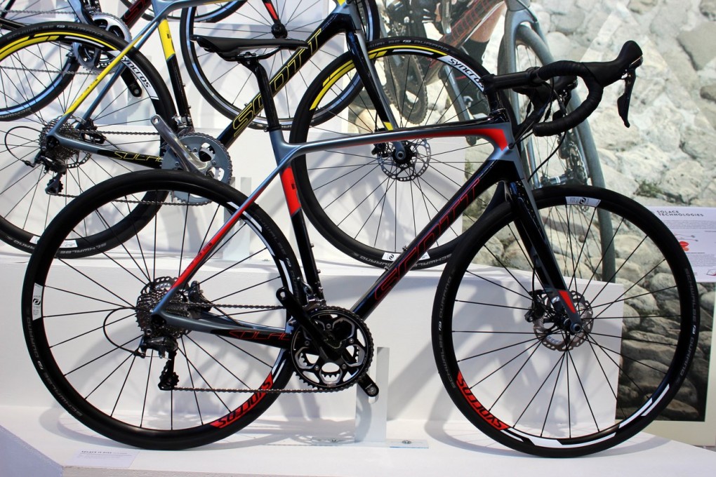 Scott Solace 15 mit Scheibenbremse.