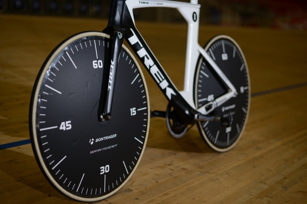 Jens Voigt Trek SpeedConcept 9 - Stundenweltrekord-Versuch