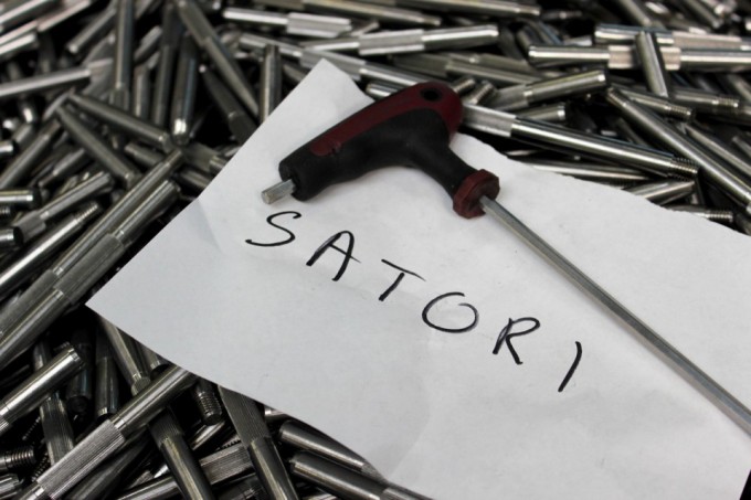 Eingeschlossen dem Modell Satori hat Tacx elf verschiedene Trainingsgeräte im Programm.