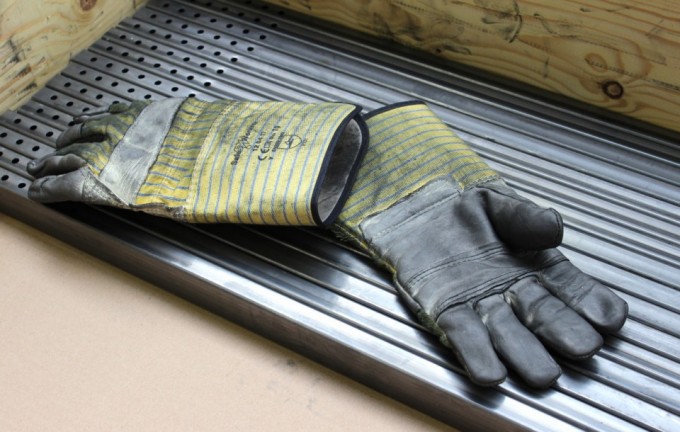 Fertige Teile der Heimtrainer-Modelle Galaxia und Antares warten auf die nächste Produktionsstufe.