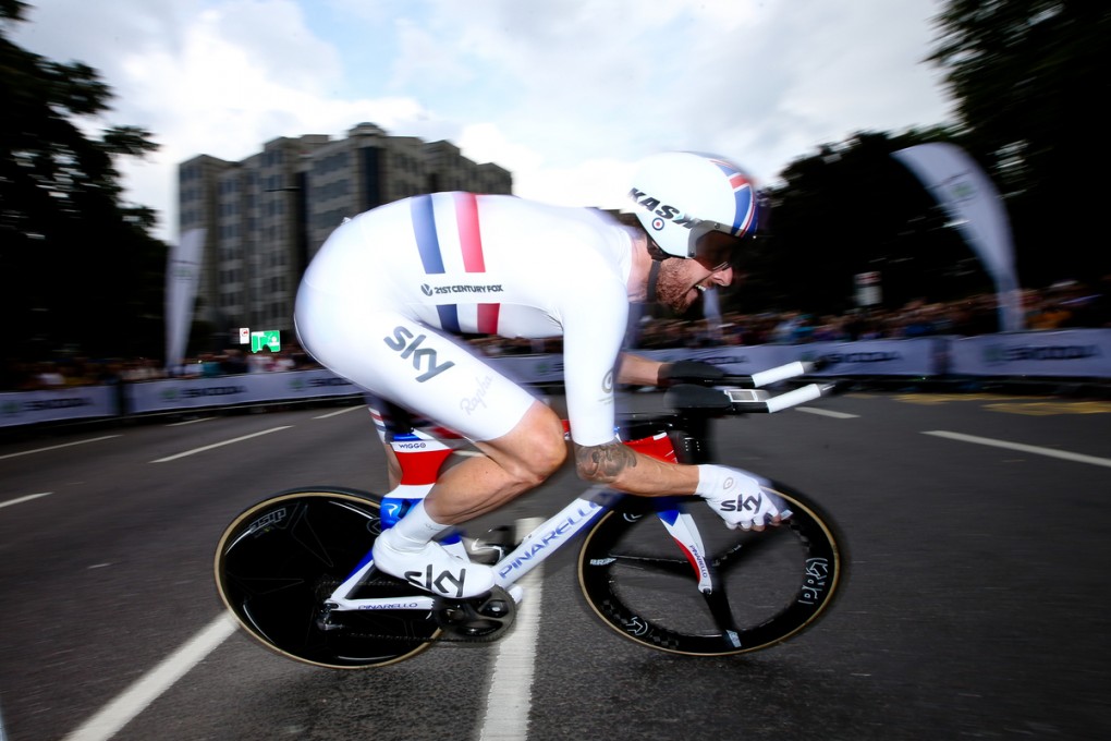 Bradley Wiggins kam bei seinem Sieg in London auf eine Durchschnittsgeschwindigkeit von 53,6km/h. (Foto: Charlie Forgham-Bailey/SWPix.com)