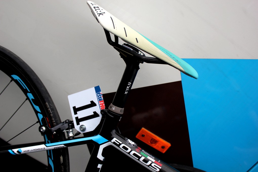 Der Fizik Arione Sattel soll für einen bequemen Sitz sorgen.