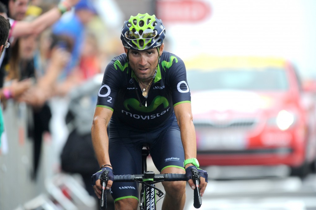 Auch wenn Valverde manche Etappen der Tour nicht so erfolgreich zu Ende fuhr wie andere, verpasste er das Podium mit seinem 4. Platz nur knapp. (Foto: Sirotti)