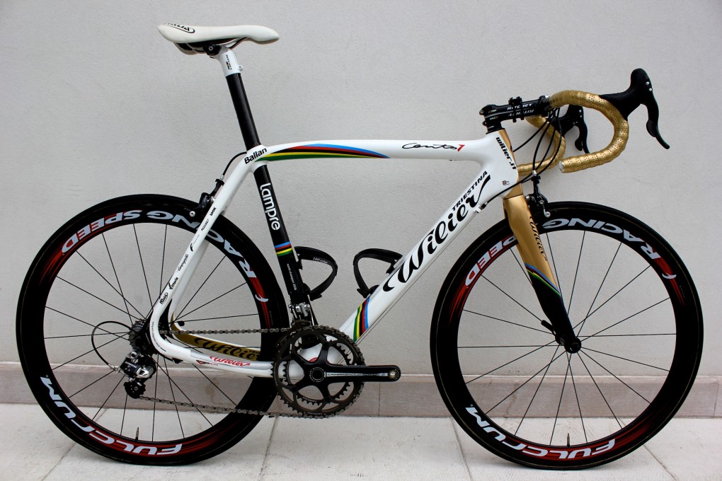 Alessandro Ballans Wilier Cento 1 in der Gesamtansicht.