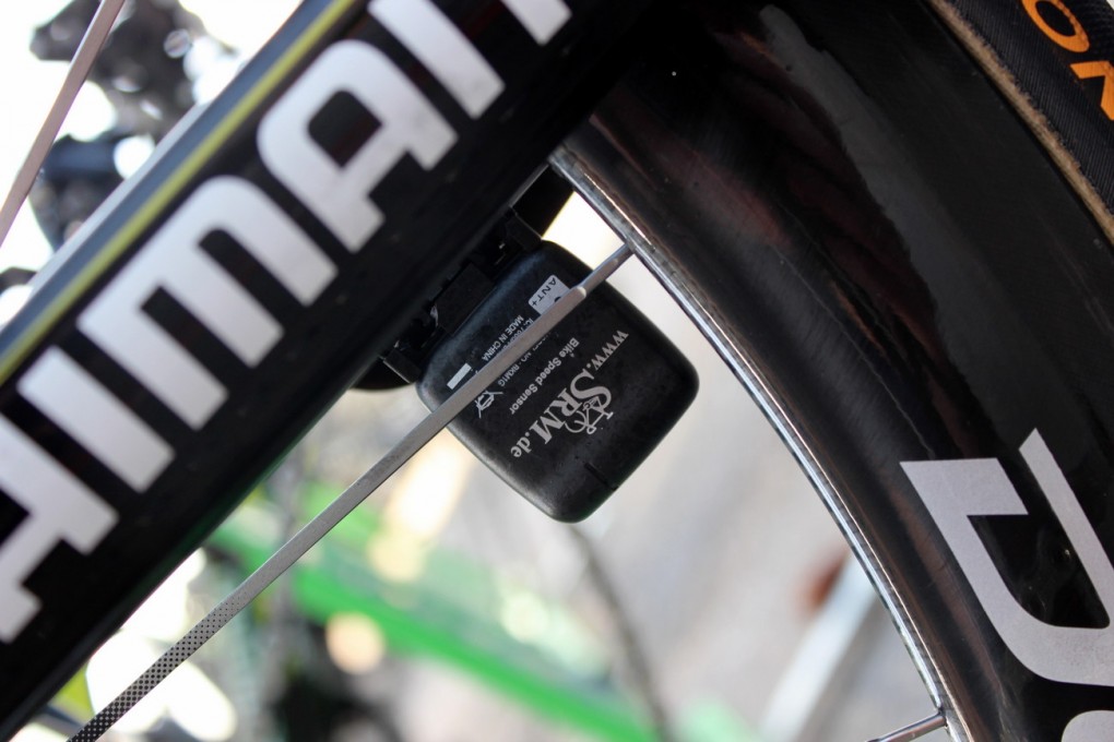 SRM stattet fast alle Profis mit Powermetern aus.