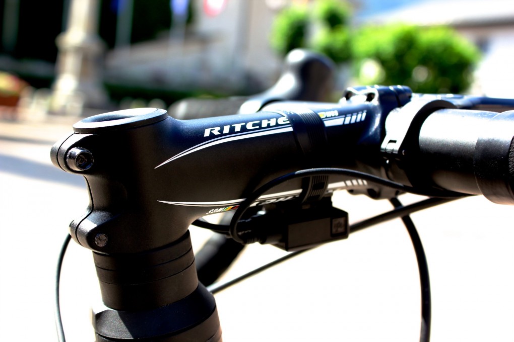 Der WCS 4-Axis-Vorbau kommt von Ritchey. Der Franzose ist ein Kletterspezialist.