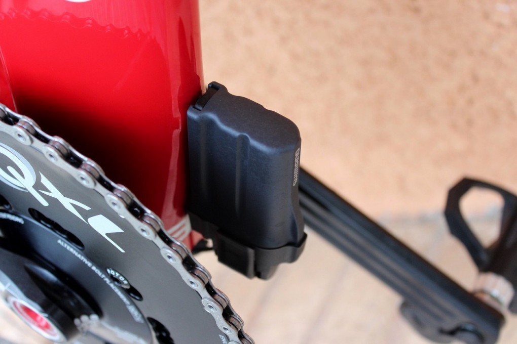 Der Akku der elektronischen Dura Ace.