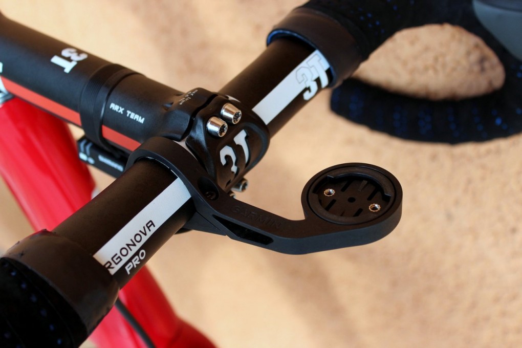 40cm-Lenker und Garmin radcomputer-Halterung.