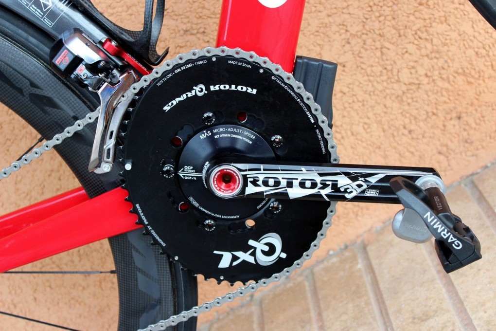 Das Team Garmin-Sharp wurde auch in diesem Jahr von Rotor gesponsort.