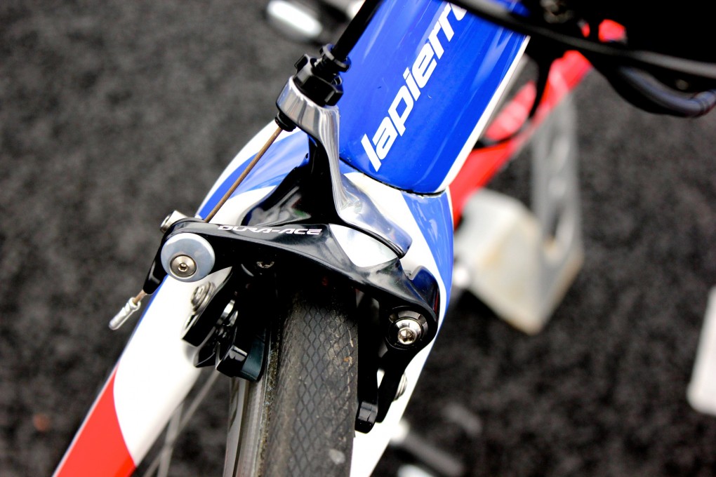 Bouhanni fährt im Team FDJ.fr. Lapierre sponsort das Team.