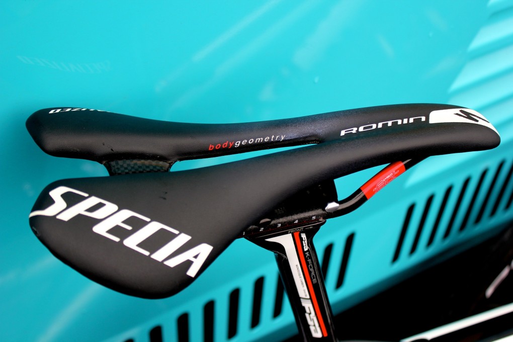 Verbesserter Komfort am Rad hilft leider nichts wenn der Sattel unkonfortabel ist. Deshalb kommt der Romin von Specialized zum Einsatz.