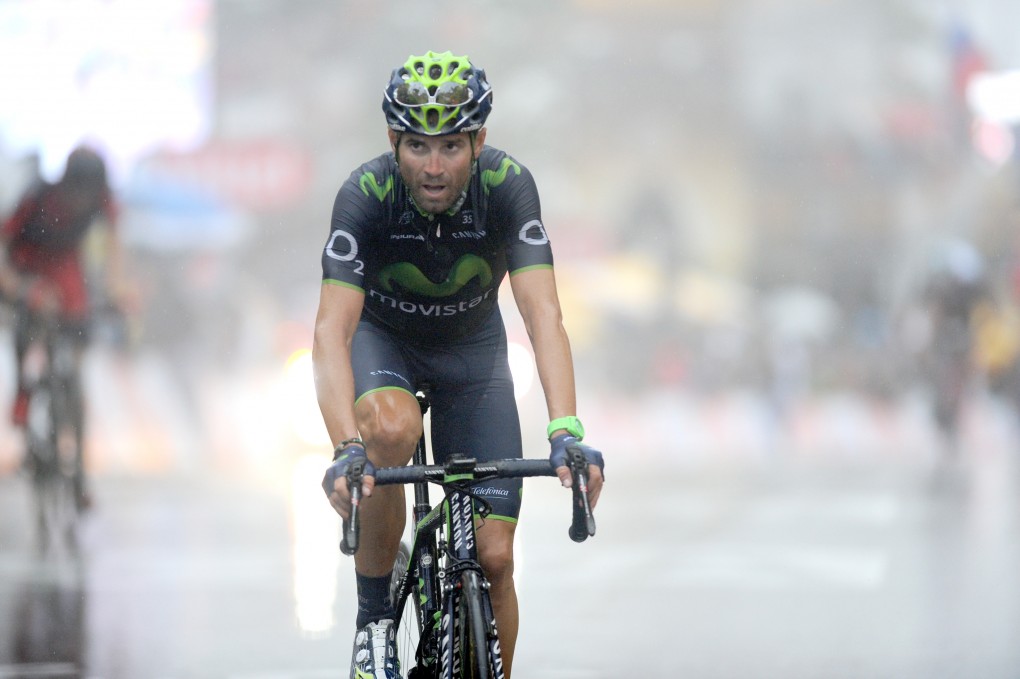 Auch wenn Valverde auf dem Kopfsteinpflaster Zeit verloren hat, blieb er zumindest im Rennen. Im Gegenteil zu Contador und Froome, die verletzungsbedingt ausgeschieden sind. (Foto: Sirotti)