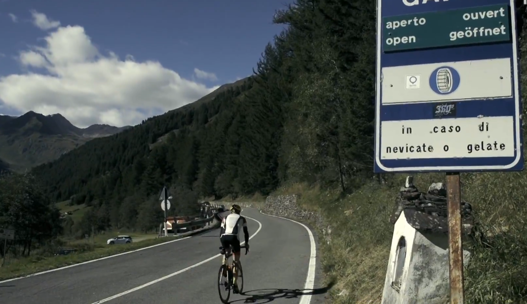 Mike Cotty fährt in den Passo Gavia. Das ist in seinen Augen einer der besten Anstiege.