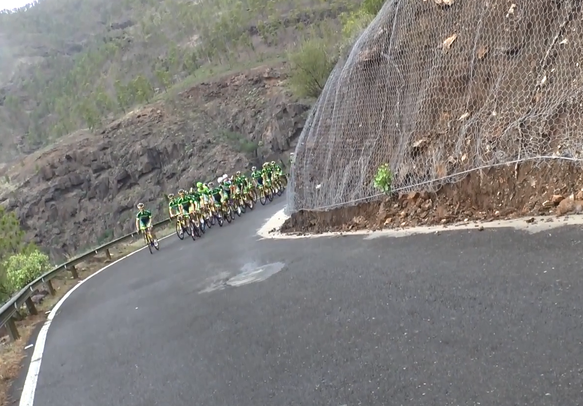 Tinkoff-Saxo auf Gran Canaria.