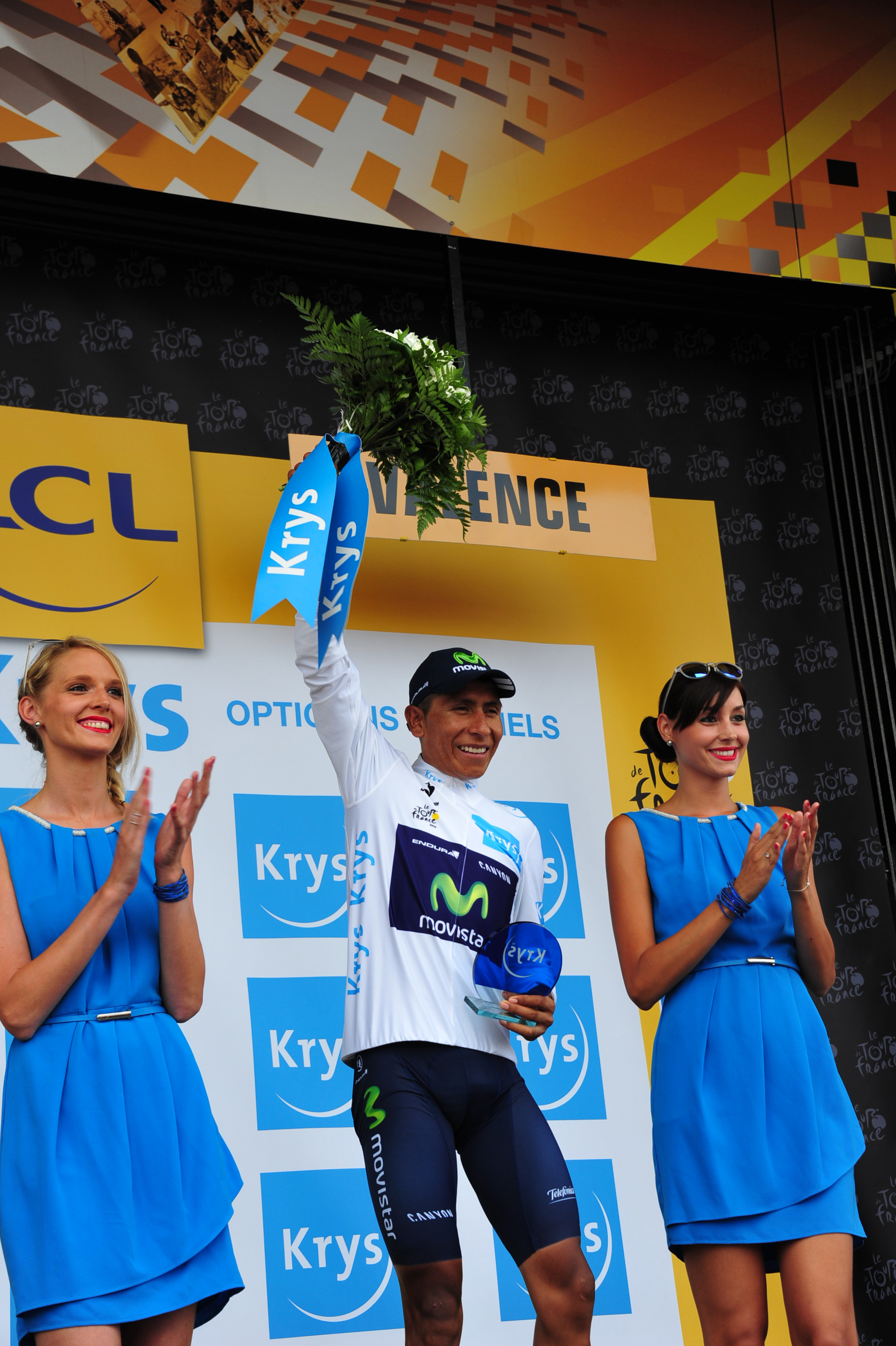 Nairo Quintana muss jetzt Gas geben um noch an Froome heran zu kommen. (pic: Sirotti)