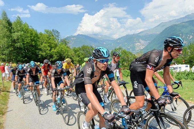 Luke Rowe und Ian Stannard haben, genau wie Peter Kennaugh, neue Verträge von ihrem Arbeitgeber bekommen. (Foto: Sirotti)