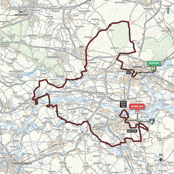 Etappe 02_Giro d’Italia 2016 Karte