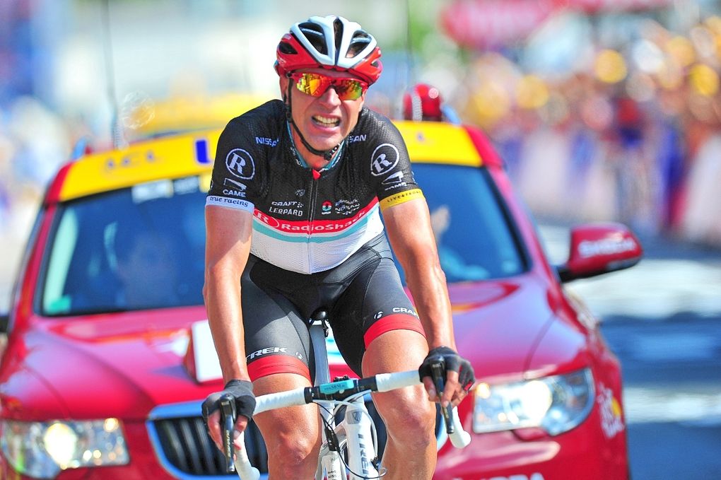 Jens Voigt prägte den Begiff "shut up legs" und seine Schmerzen sah man ihm in seinen Rennen förmlich an. Foto: Sirotti