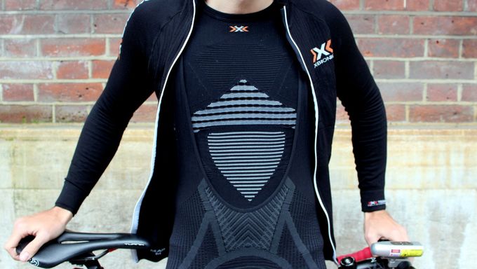 X-Bionic base layer and bib tights (Pic: George Scott/Factory Media)