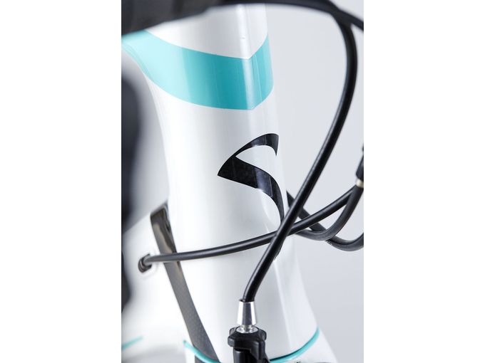 Sarto-Logo auf der Vorderseite des Steuerrohrs