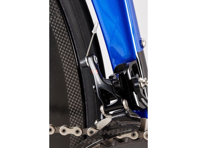 De Rosa SK Pininfarina mit Campagnolo-Super-Record-Umwerfer