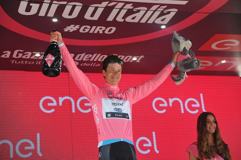 Bob Jungels führt in der Gesamtwertung. Foto: Sirotti