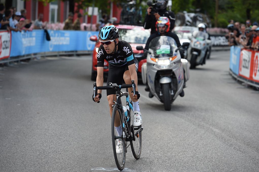 Mikel Nieve bestritt einen beachtlichen Soloritt und sicherte sich den Etappensieg. Foto: Sirotti