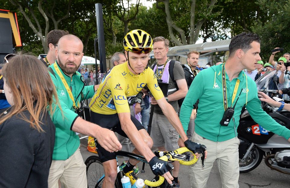 Chris Froomes Pinarello Dogma F8Xlight