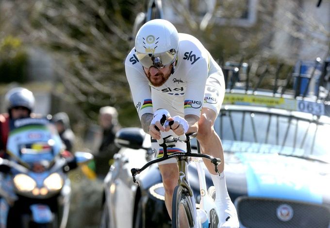 Sir Bradley Wiggins wurde 2014 Zeitfahrweltmeister bevor er seinen Fokus auf den Bahnsradport legte (Foto: Sirotti)