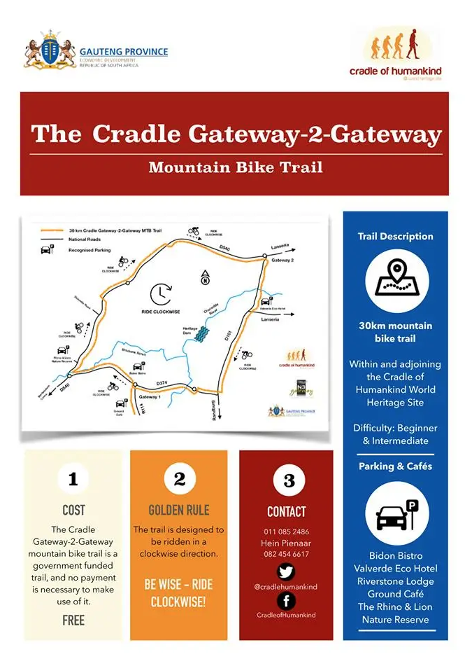 DER CRADLE GATEWAY 2 GATEWAY MOUNTAIN BIKE TRAIL
