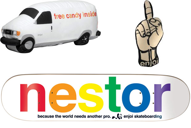 Enjoi Skateboards Skateboard MSM Online Adventskalender