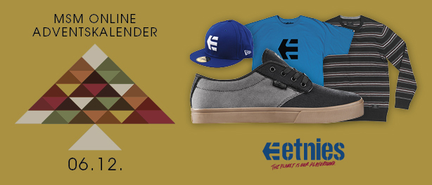 Skateboard MSM Online Adventskalender Etnies