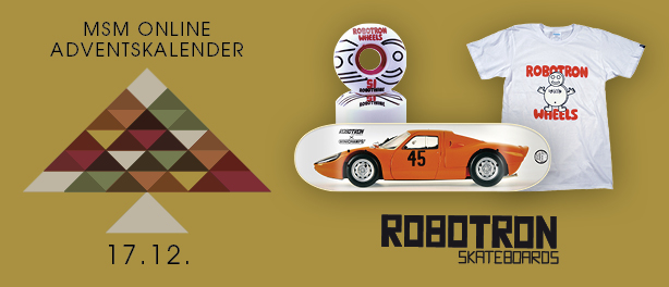 Skateboard MSM Online Adventskalender Robotron