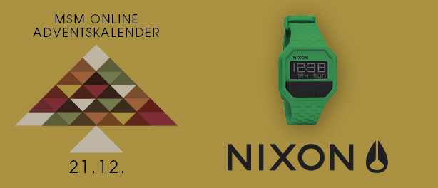 Skateboard MSM Online Adventskalender Nixon