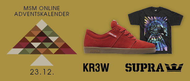 Skatebaord MSM Online Adventskalender 2011 kre3w supra